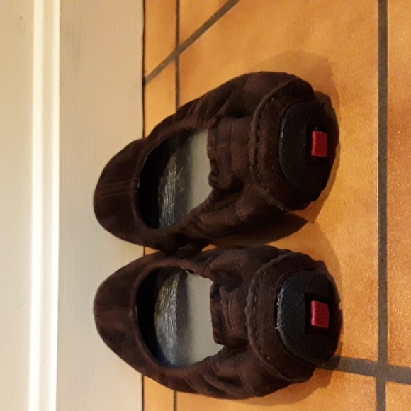PRADA brown suede ballerina flats 38 - Picture 4 of 6